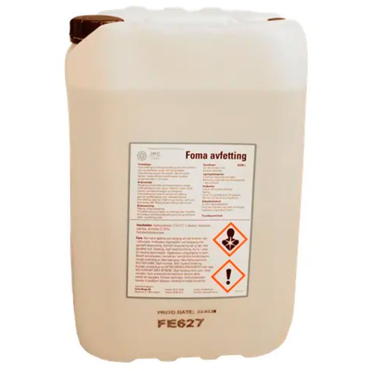Foma avfetting, 25 liter
