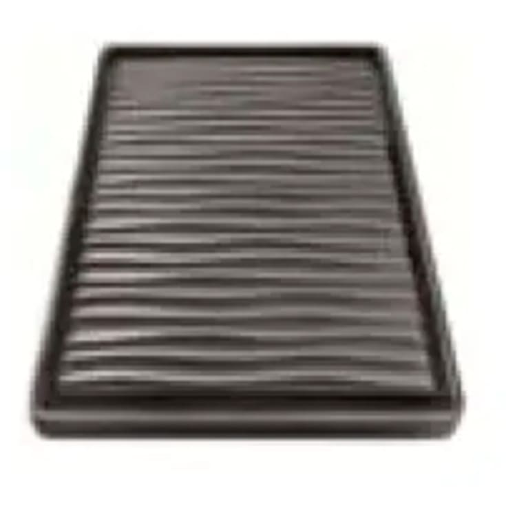 Blanco avrennebrett 38x43 cm, sort plast