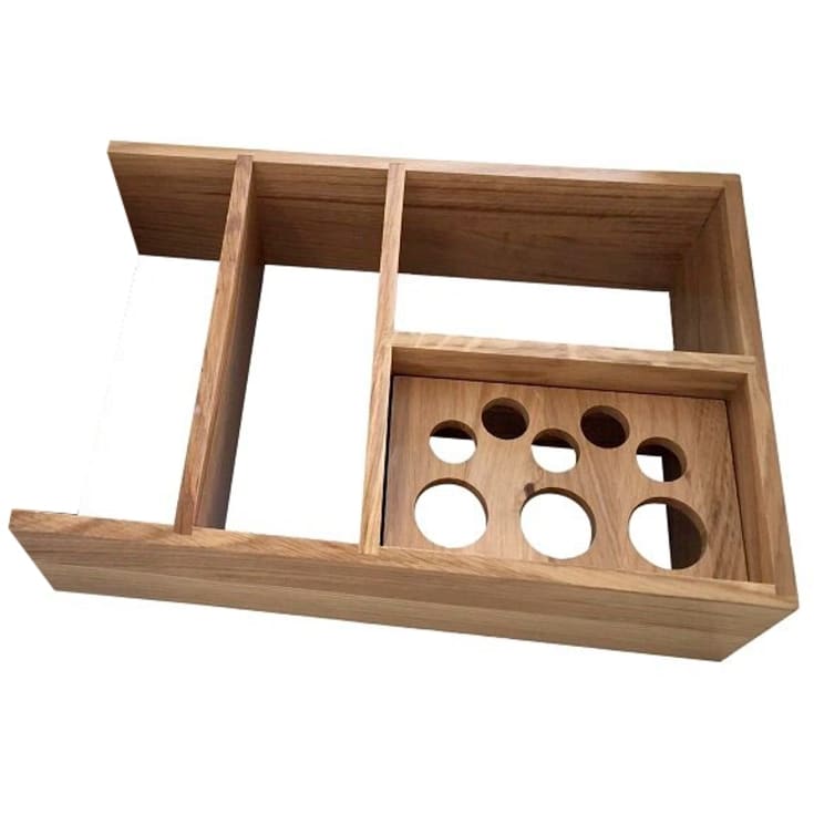 Linn Bad skuffeinnsats, 34x9 cm, eik