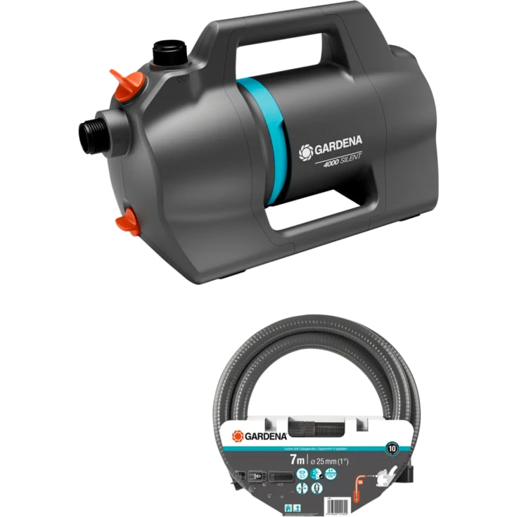 Gardena 4100 Stille Hagepumpe sugeslange-sett