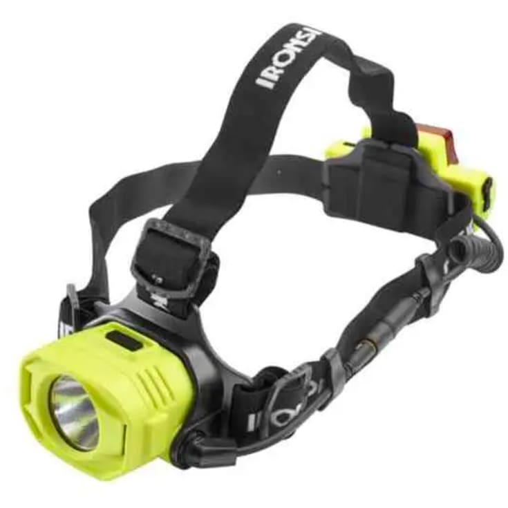 Ironside hodelykt, 1000 lm, hivis gul