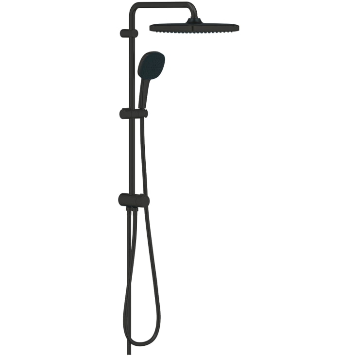 Grohe Vitalio Comfort dusjsett, vannbesparende, matt sort