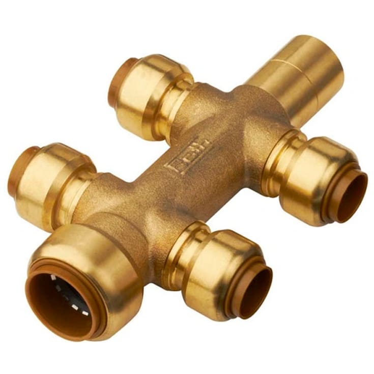 Roth samlestokk, 18 mm, kryss, 2 avgreninger 18 mm