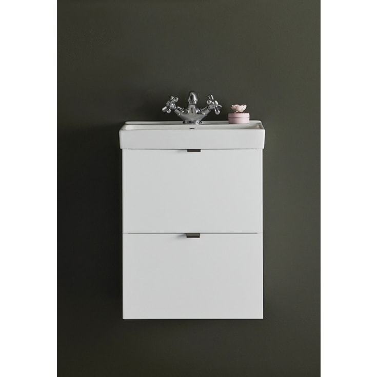 Hafa Neat servantskap, 41x31 cm, matt hvit