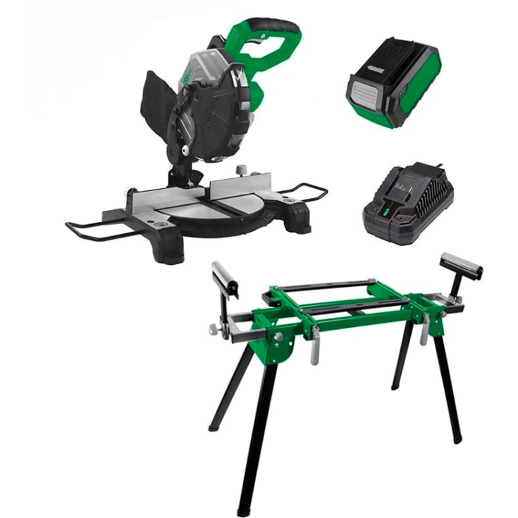 Voltgear gjæringssag sett med lader og bord