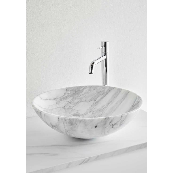Noro Marble servant, Ø42 cm, hvit
