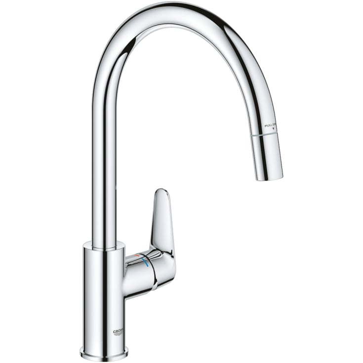 Grohe Start Curve kjøkkenarmatur, uttrekkbar tut, krom