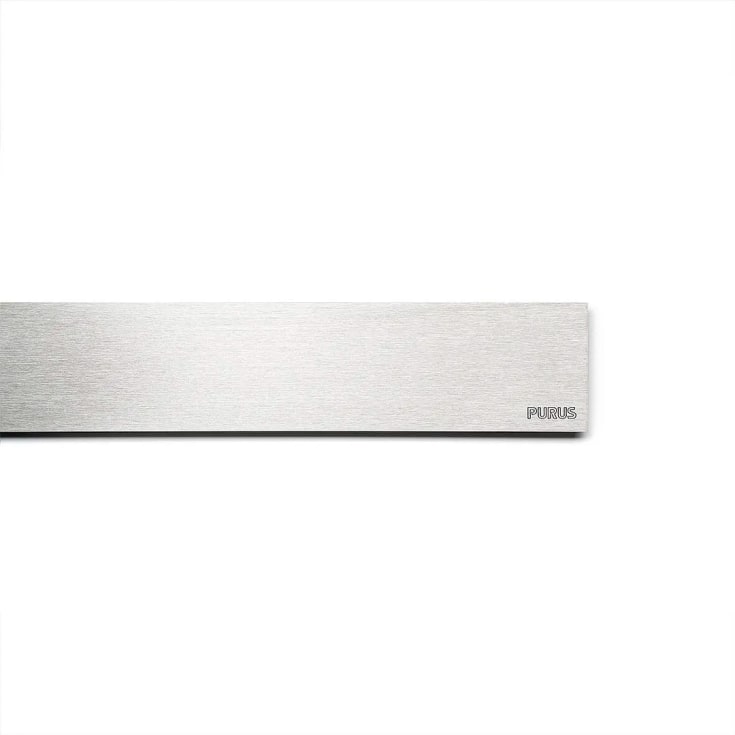 Purus Line Platinum rist, 900 mm, børstet rustfritt stål