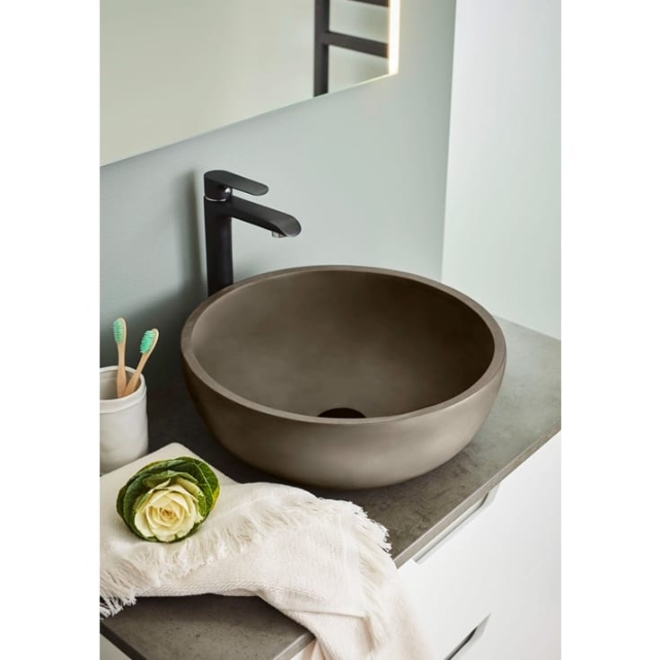 Noro Cement servant, Ø40 cm, grå