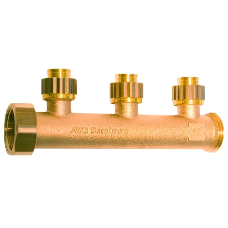 Sanipex samlestokk 1", 3 avgreninger, 12 mm