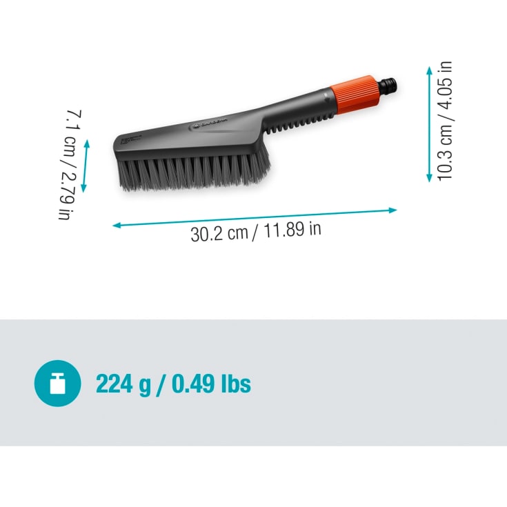 Gardena Cleansystem myk børste, S