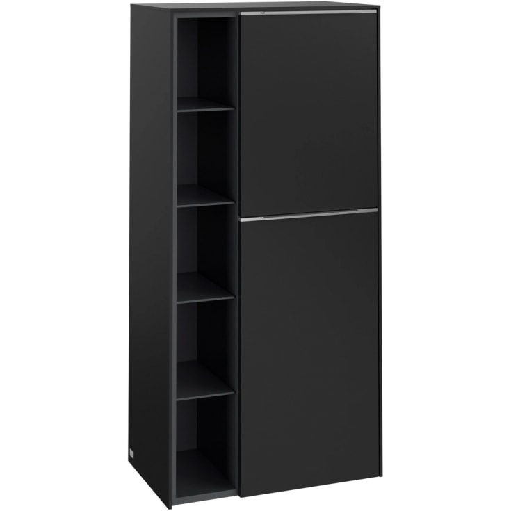 Villeroy & Boch Subway 3.0 høyskap, 57x120 cm, svart