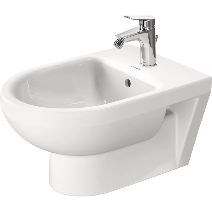 Duravit No. 1 bidé, vegghengt, hvit