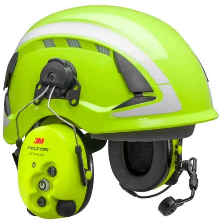 3M Peltor WS ProTac XPI, for hjelm, hivis gul