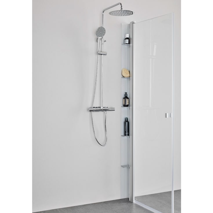 Hafa Place Dusjhylle Vendbar, Aluminium