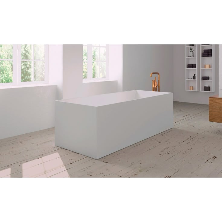 Copenhagen Bath Lövestad badekar, 170x72 cm, hvit