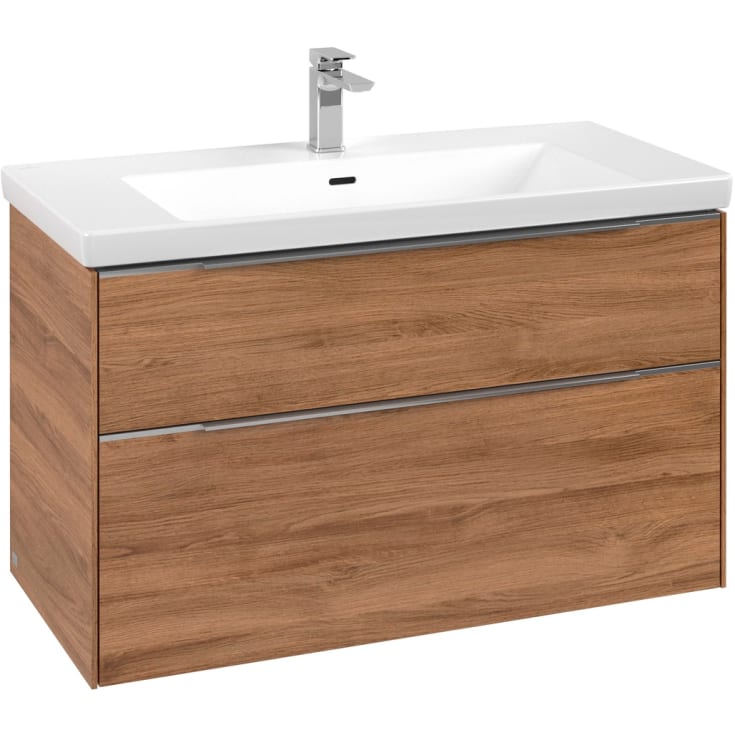 Villeroy & Boch Subway 3.0 servantskap, 97x57 cm, eik