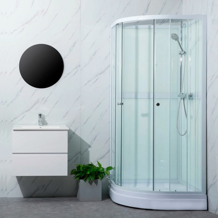 Bathlife Ideal dusjkabinett, 90X90 cm