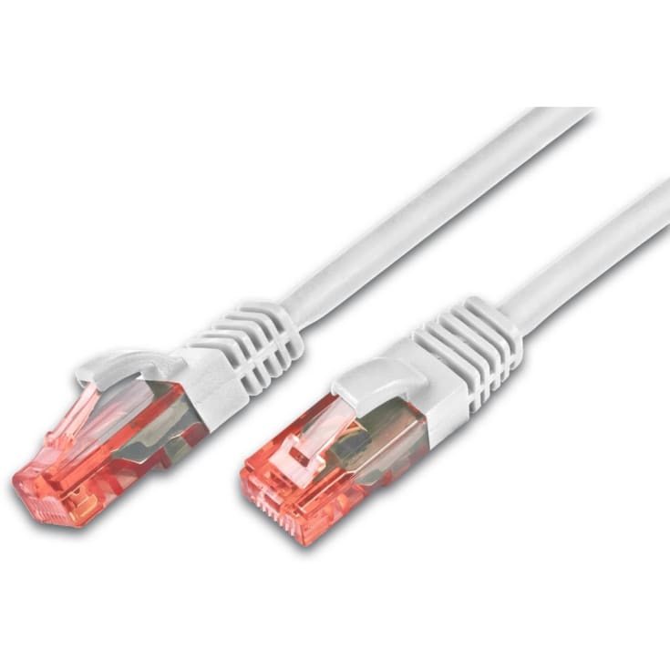 5 stk Patchkabel U/UTP Kat.6 20M LSZH hvit