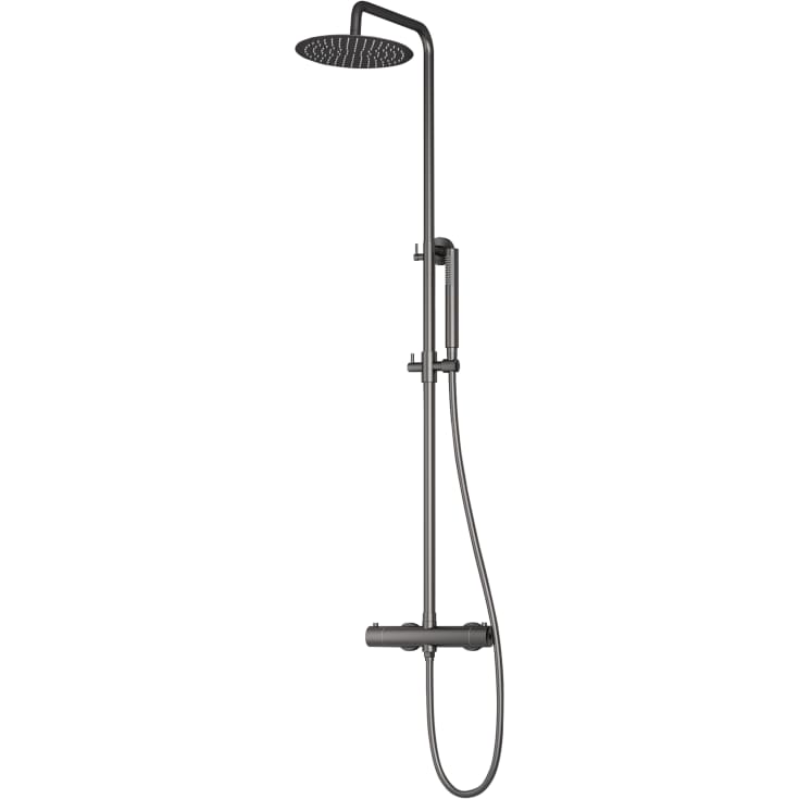 Lavabo Argo RS dusjsett, sort krom