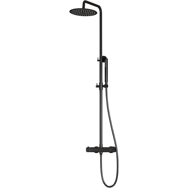 Lavabo Argo RS dusjsett, matt sort