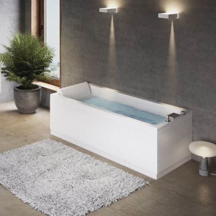 Novellini Calos 2.0 badekar, 160x70 cm, hvit
