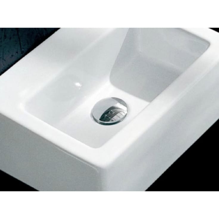 Flaminia Stop & Go bunnventil, push-open, krom