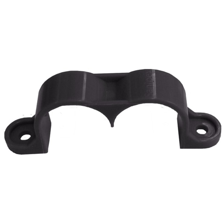 Armaturjonsson Sanipex plastklammer, dobbel, 12 mm
