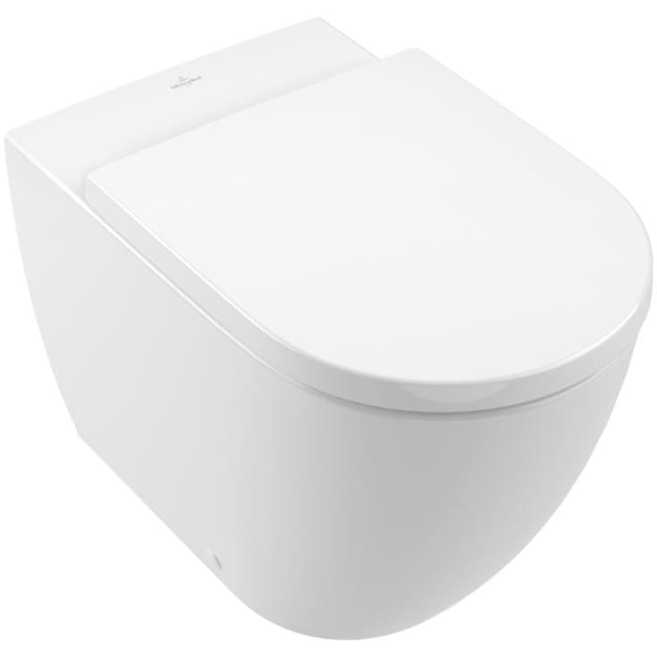 Villeroy & Boch Subway 3.0 gulvstående toalett, uten skyllekant, med CeramicPlus, matt hvit