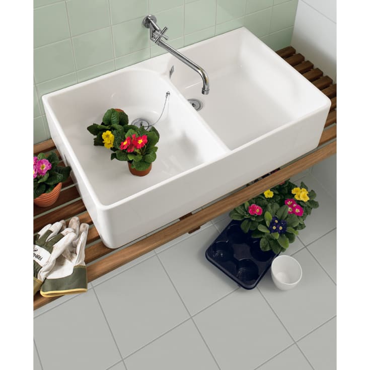 Villeroy & Boch O.Novo utslagsvask, 79,5x50 cm, hvit