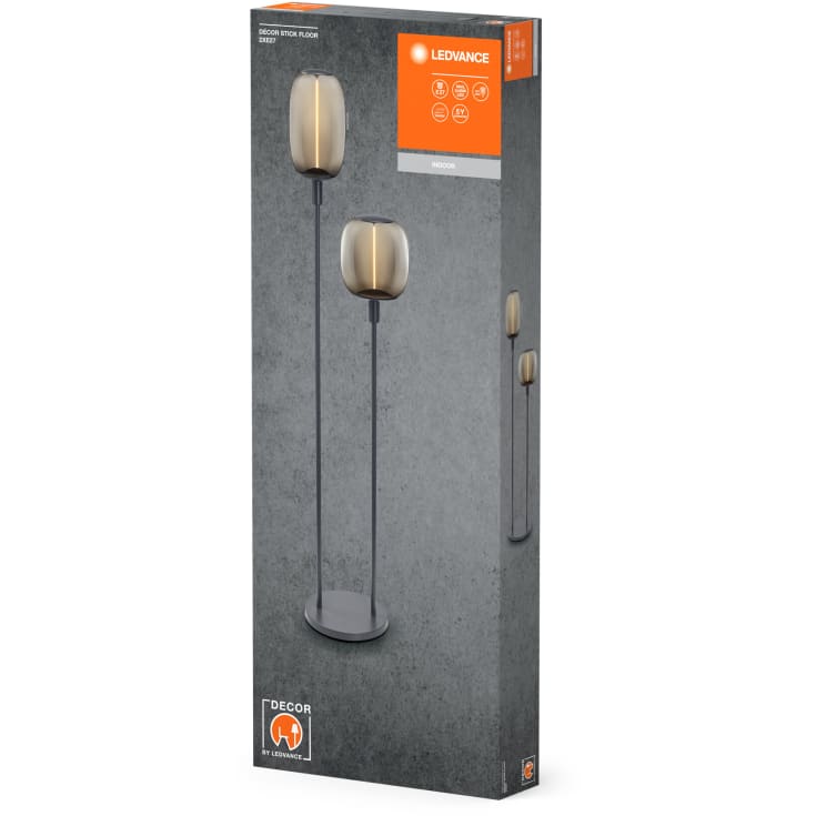 Ledvance Stick lampfot, grå