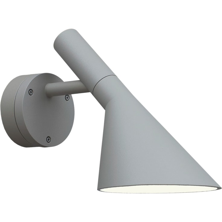 Louis Poulsen AJ 50 vägglampa utomhus, grå