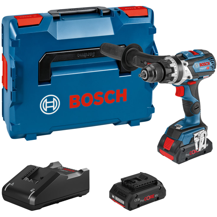 Bosch slagbormaskin GSB 18V-110 C, 2 x 18 V/4,0 Ah