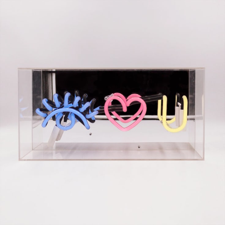 Locomocean Eye Love You neonskilt