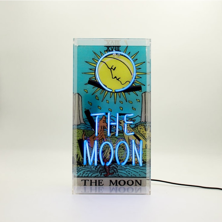 Locomocean The Moon neonskylt