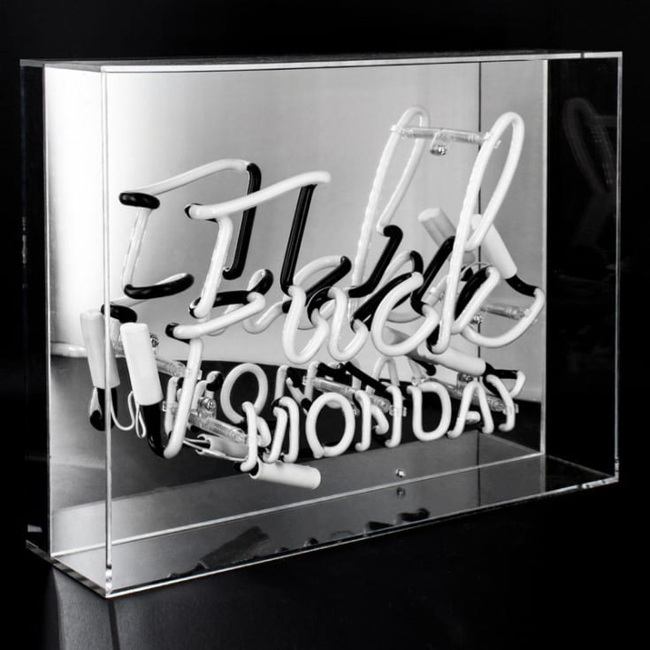 Locomocean Fuck Monday neonskilt