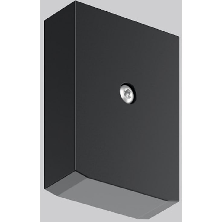 Linedo endestykke L 23 B 58 H 76, svart