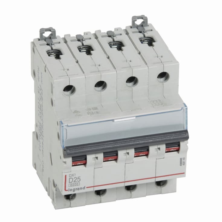 Automatsikring DX3 D 25A 4P, 4M, 6/10kA