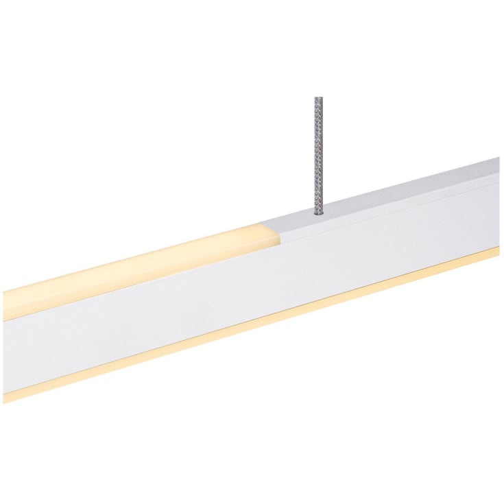 SLV One Linear langbordspendel, hvid, 140 cm