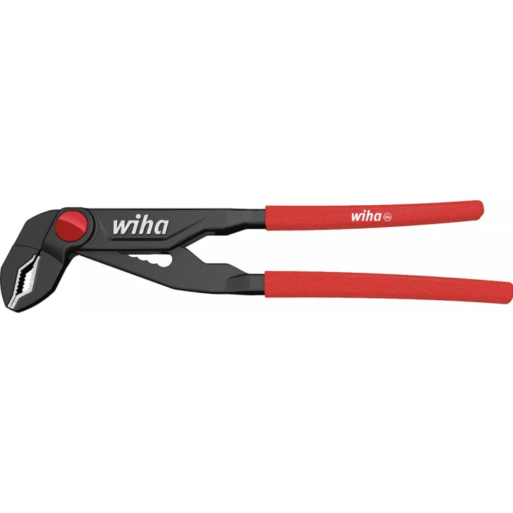 Wiha Classic vandpumpetang, med trykknap, 180 mm