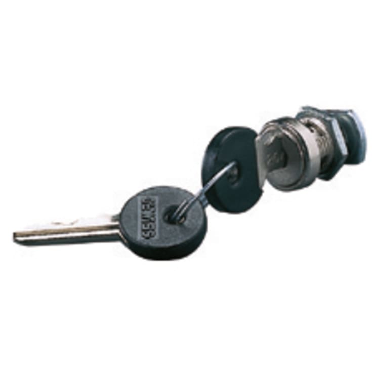 Cylinder med 2 nøgler ø22 mm