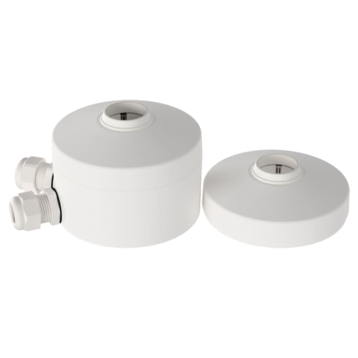 Pendelsett i hvitt for montering av sensor PD2/3/4 utenpåliggende
