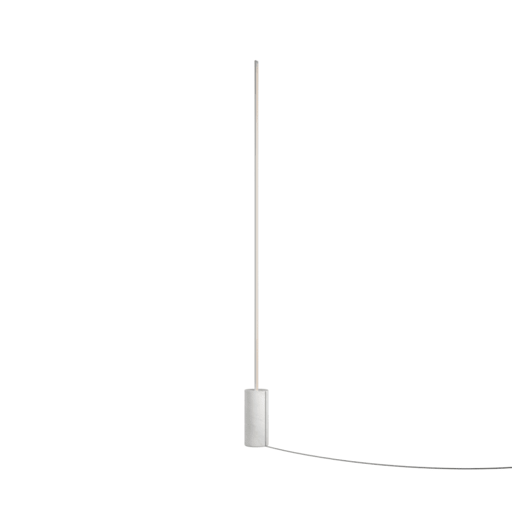 Sackit Expo 185 golvlampa, vit