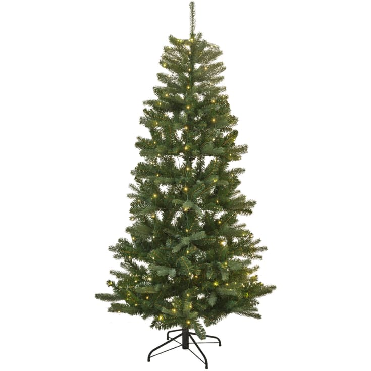 Sirius Eric kunstig juletre med lys, 210 cm