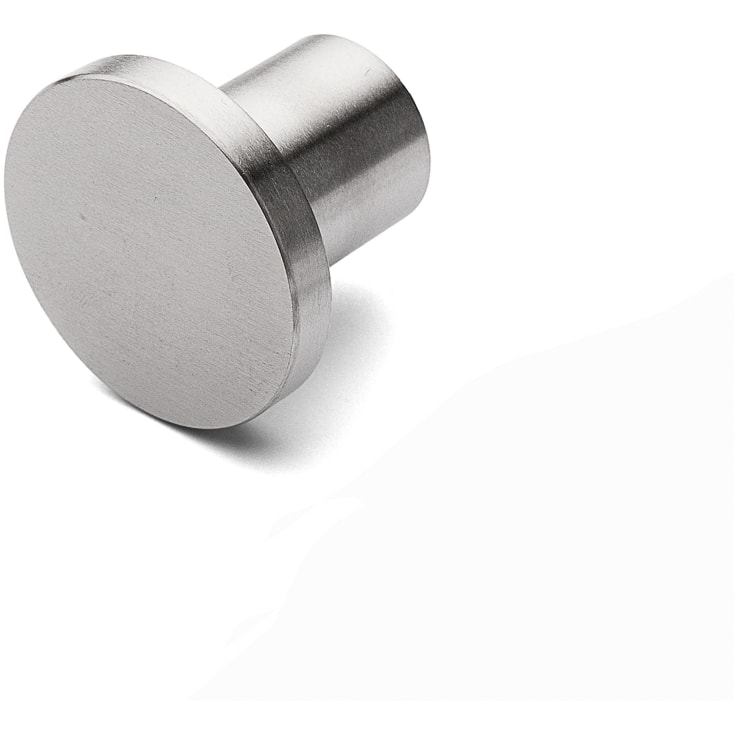 D Line handtag, Ø25 mm, borstat rostfritt stål