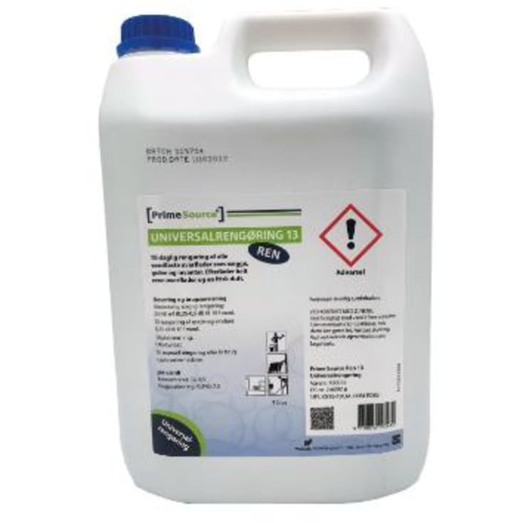 PrimeSource universalrengøring Ren 13, med parfume & farev, 5 l