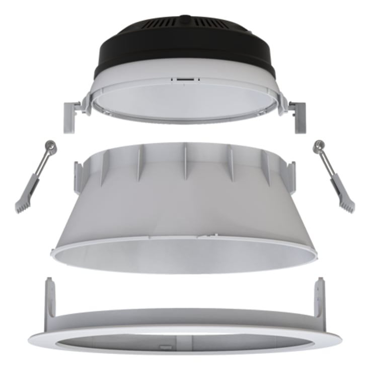 Comfort DL 7W/13W 1-10V 3K/4K 1000-1800lm CRI80 IP44 L80