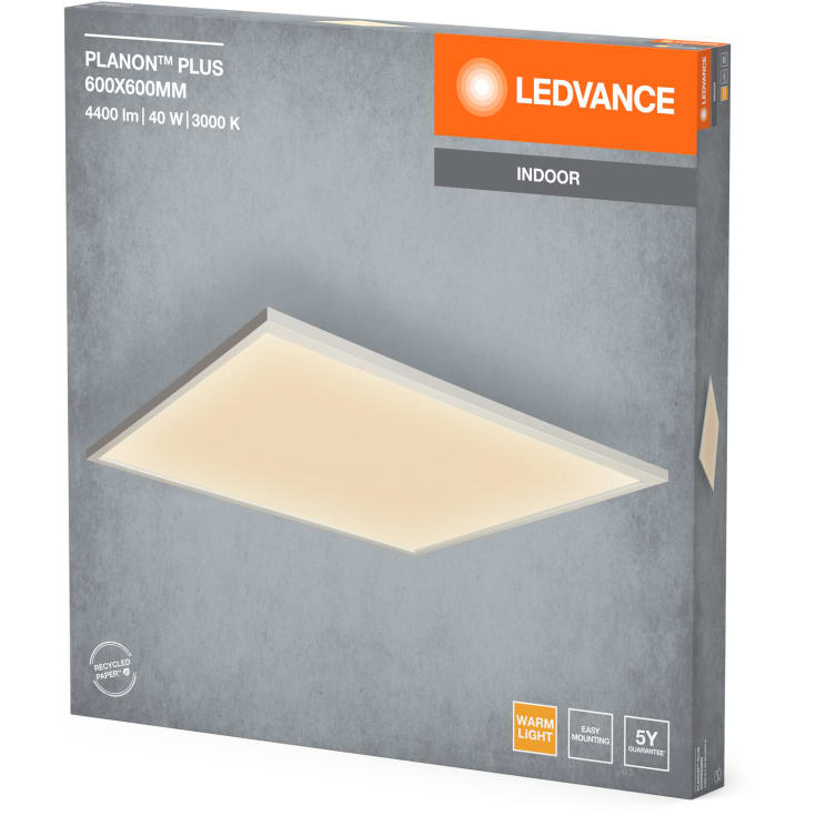 Ledvance Planon Plus LED panel, 60 x 60 cm