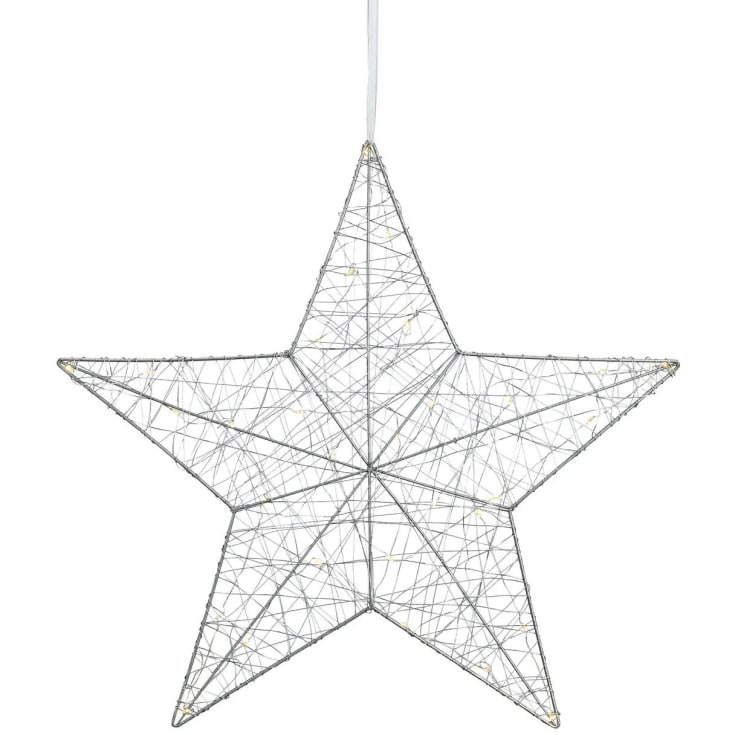 Markslöjd Artur julestjerne med lys, 50 cm