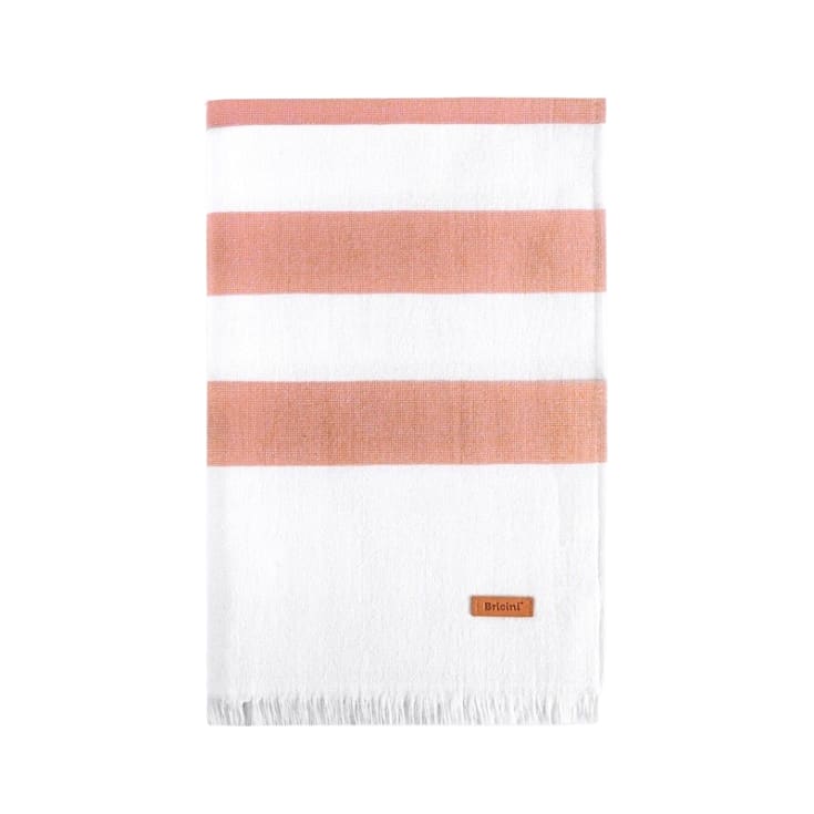 Sorema Costa Nova strandhandduk, 90x180 cm, orange/vit